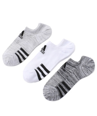 adidas スリーラインソックス3Pセット メンズ ホワイト