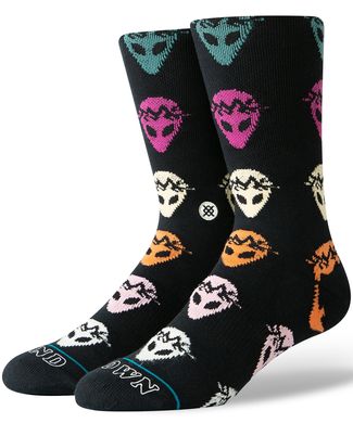 STANCE 「MIND BLOWN」 ソックス メンズ ブラック