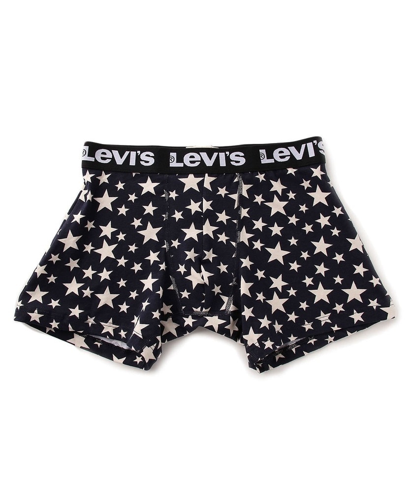 Levi's 星柄ボクサー メンズ ネイビー