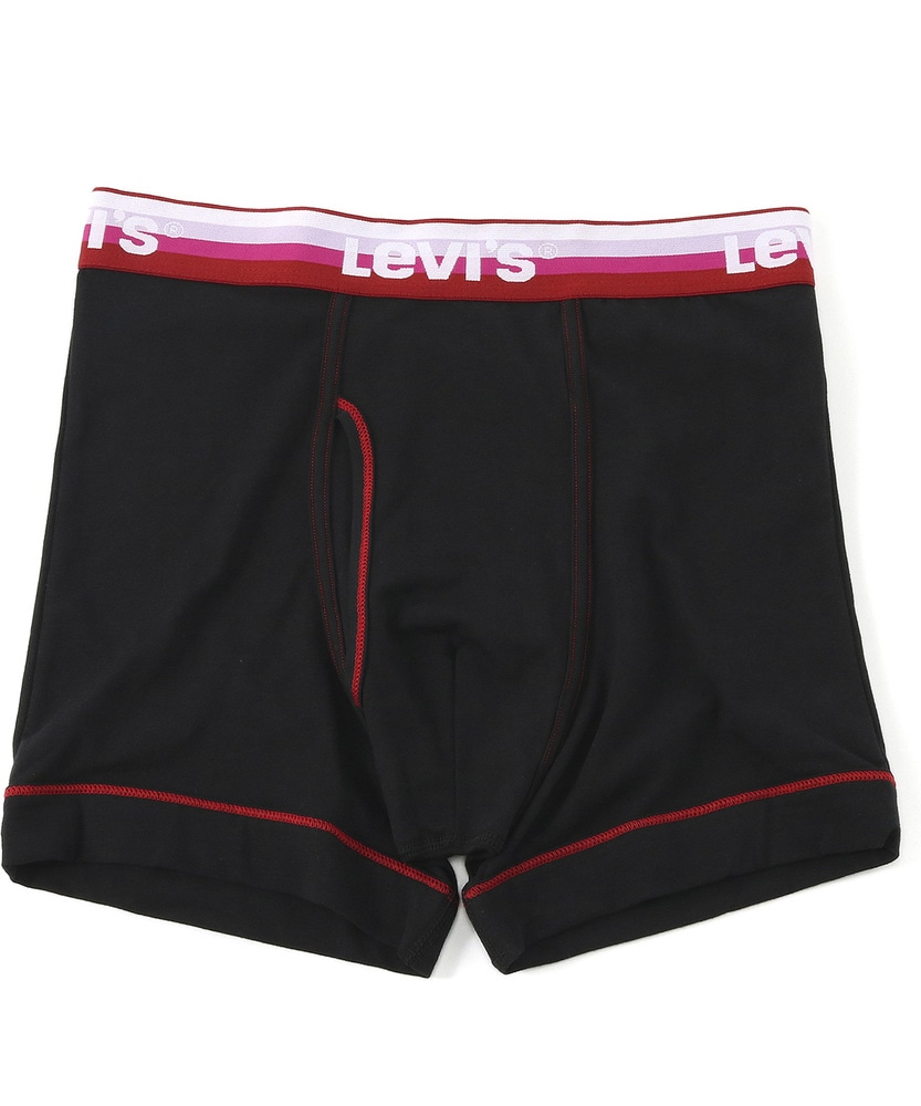 Levi's グラデゴム前開きボクサーパンツ メンズ ブラック