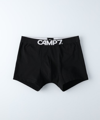 ＜ライトオン＞ CAMP7 無地ボクサーブリーフ ブラック