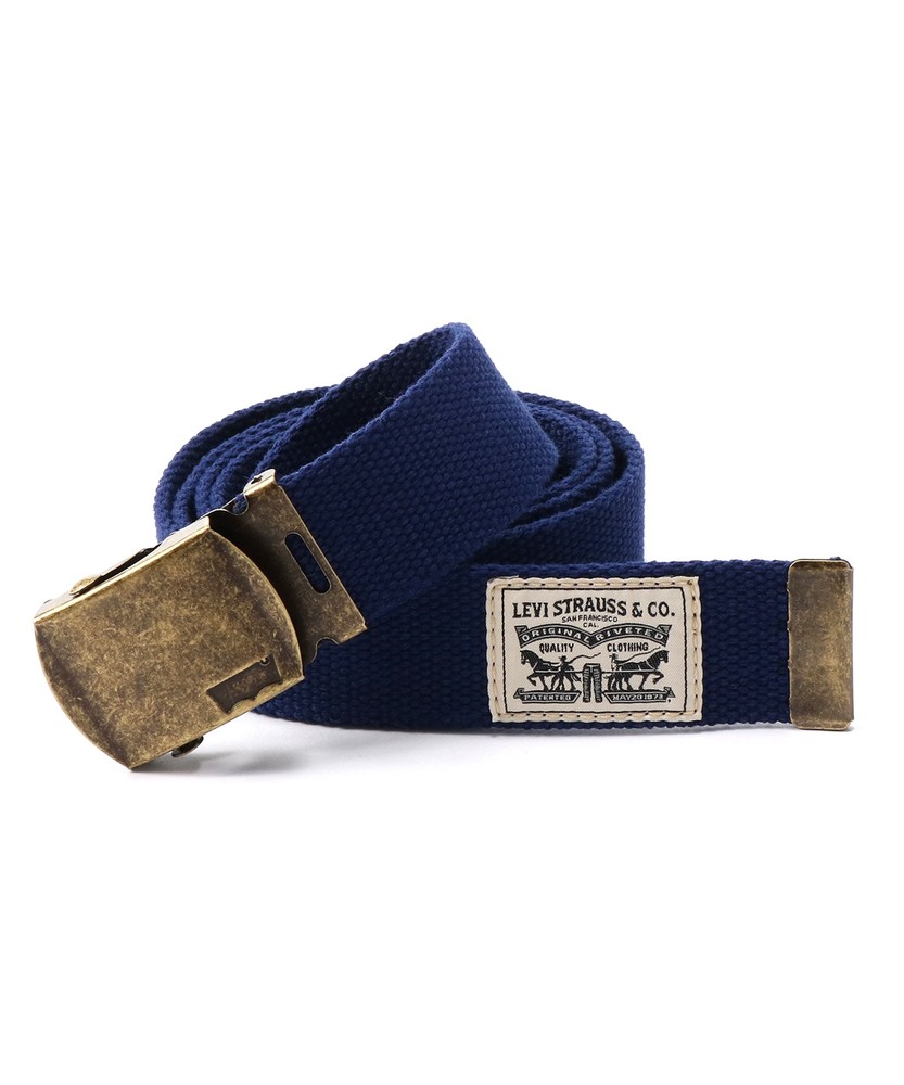 Levi's 35mmGI無地ベルト メンズ ネイビー