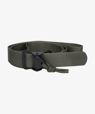 BACK NUMBER 「THE WORLD BELT」 イギリス軍モデル メンズ オリーブ
