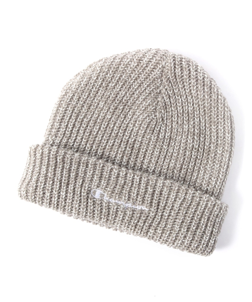 Champion アクリルニットワッチ メンズ グレー