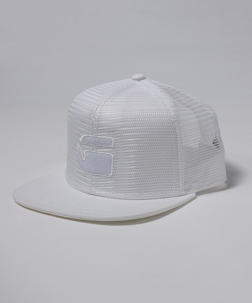 G-Star RAW トラッカーキャップ メンズ ホワイト