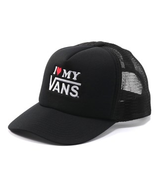 VANS 【WEB限定】刺繍ロゴキャップ メンズ ブラック