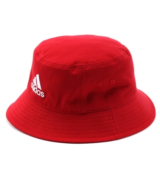 adidas バケットハット メンズ レッド