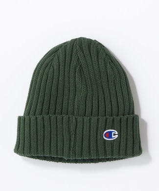 Champion ニットワッチ メンズ グリーン