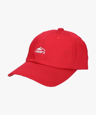 CAMP7 ロゴローキャップ メンズ レッド