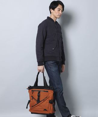 DATUM 【WEB限定価格】TOWN TOTE メンズ ブラウン