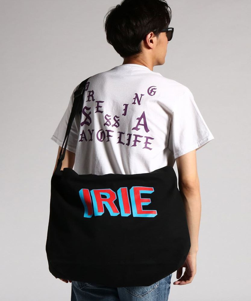 IRIE by Irielife 【WEB限定】ブロックビッグトートバッグ メンズ ブラック