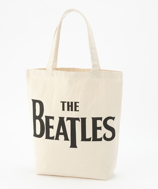 THE BEATLES ロゴトートバッグ キナリ