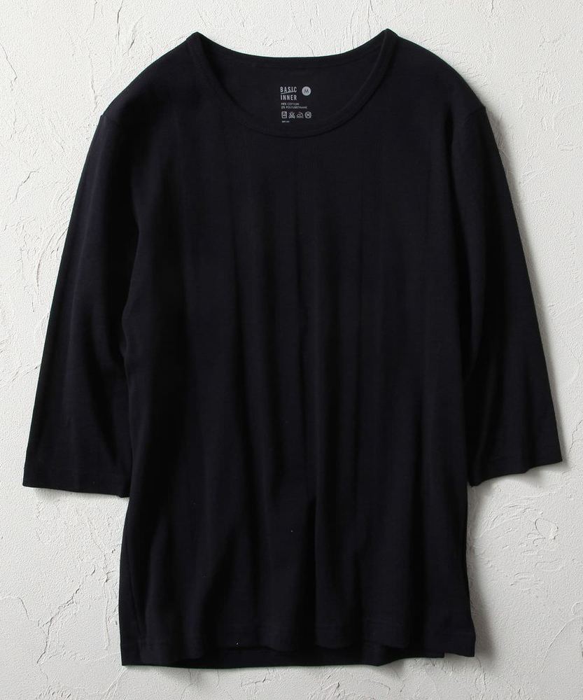 BASIC INNER ベアフライスTシャツ メンズ ブラック