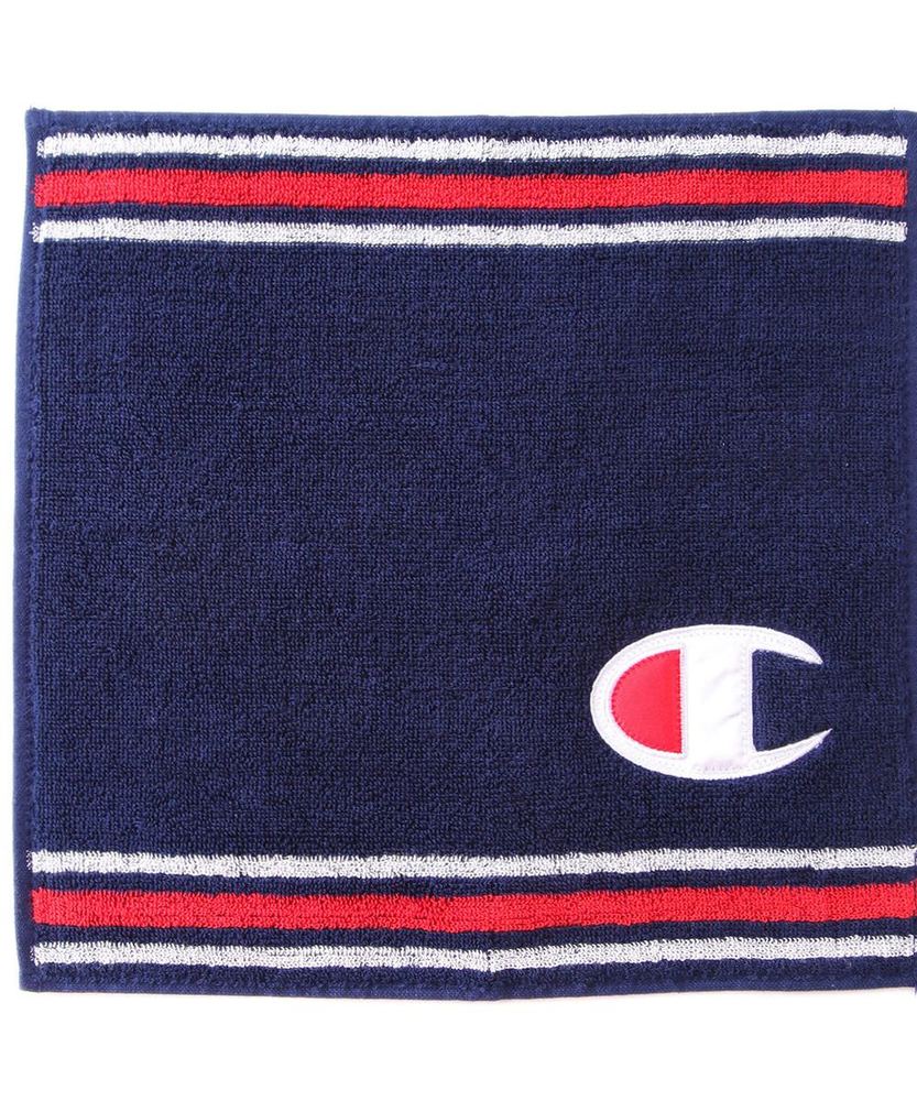 Champion ビッグロゴハンドタオル メンズ ネイビー