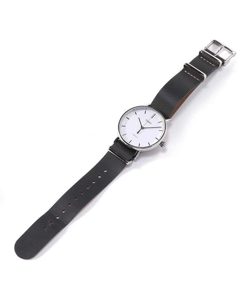 TIMEX 【WEB限定】ラウンドフェイスリストウォッチ41mm シルバー