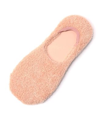 Basic Socks フェザーヤーン無地ソックス レディース ライトピンク ライトオン ですねっと Desuu Net