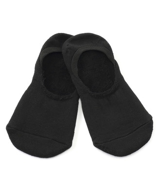 BASIC SOCKS ムジフルパイル レディース ブラック