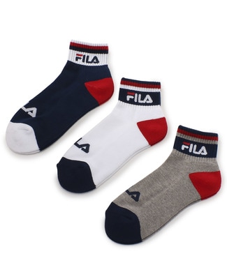 FILA トリコラインソックス3P レディース