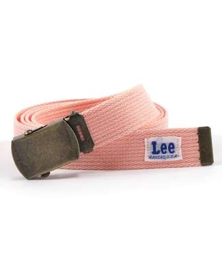 Lee 25mmGI無地ベルト レディース ライトピンク