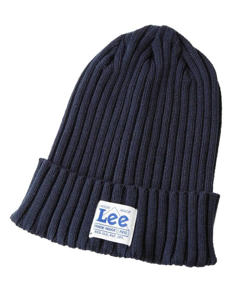 Lee 綿アクリルワッチ レディース ネイビー