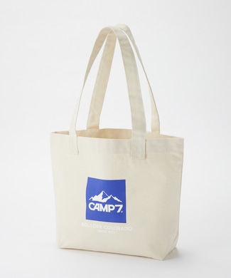 CAMP7 ロゴトートバッグ レディース ネイビー