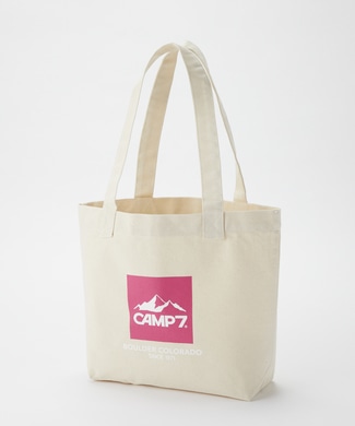 CAMP7 ロゴトートバッグ レディース ピンク