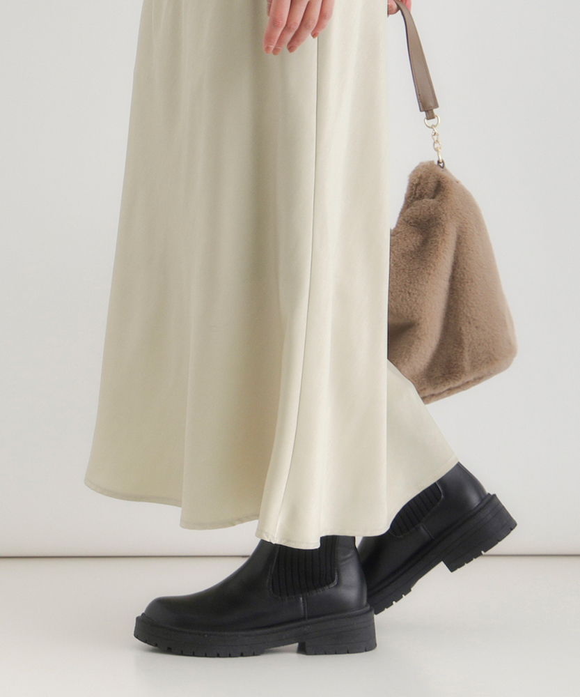 Right-on(近畿中国)のサイドゴアミドルブーツ