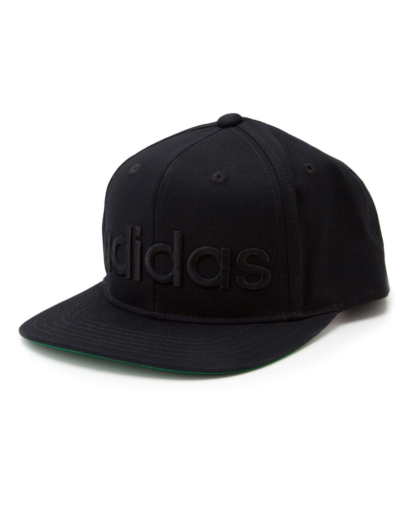 adidas ベースボールキャップ キッズ ブラック