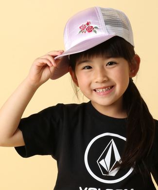 MPS (B.S)【WEB限定価格】ハナガラシシュウメッシュ_キッズ ピンク