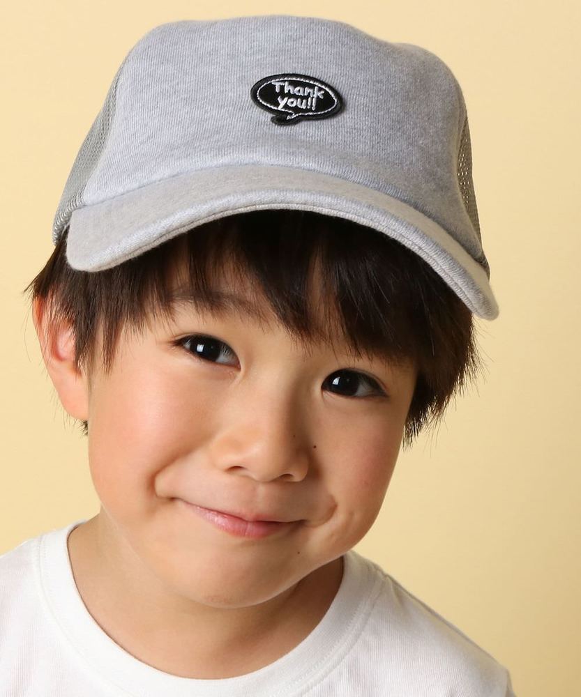 MPS 【WEB限定価格】スウェットメッシュキャップ キッズ グレー
