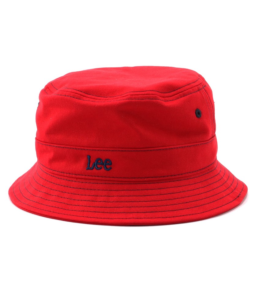 Lee バケットハット キッズ レッド