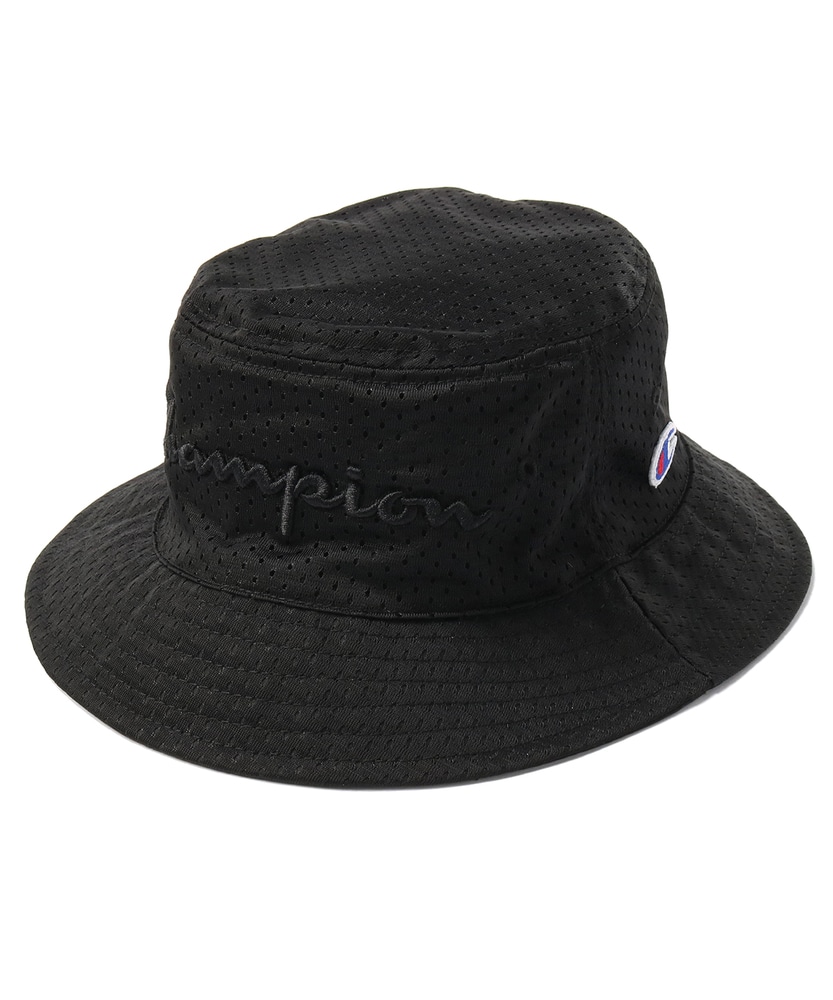 Champion メッシュハット キッズ ブラック