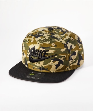 NIKE 「トゥルー」カモキャップ キッズ ブラック