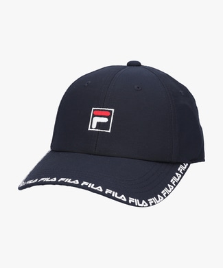 FILA デザインロゴキャップ キッズ ネイビー