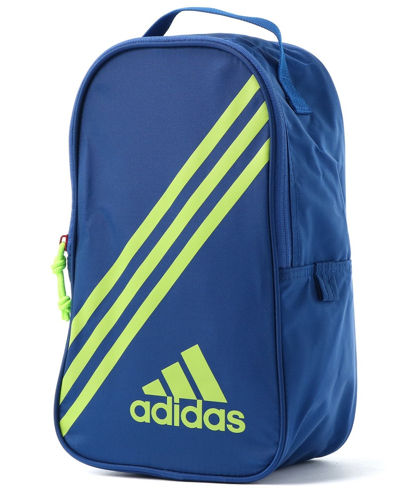 adidas スピカシューズケース キッズ ブルー