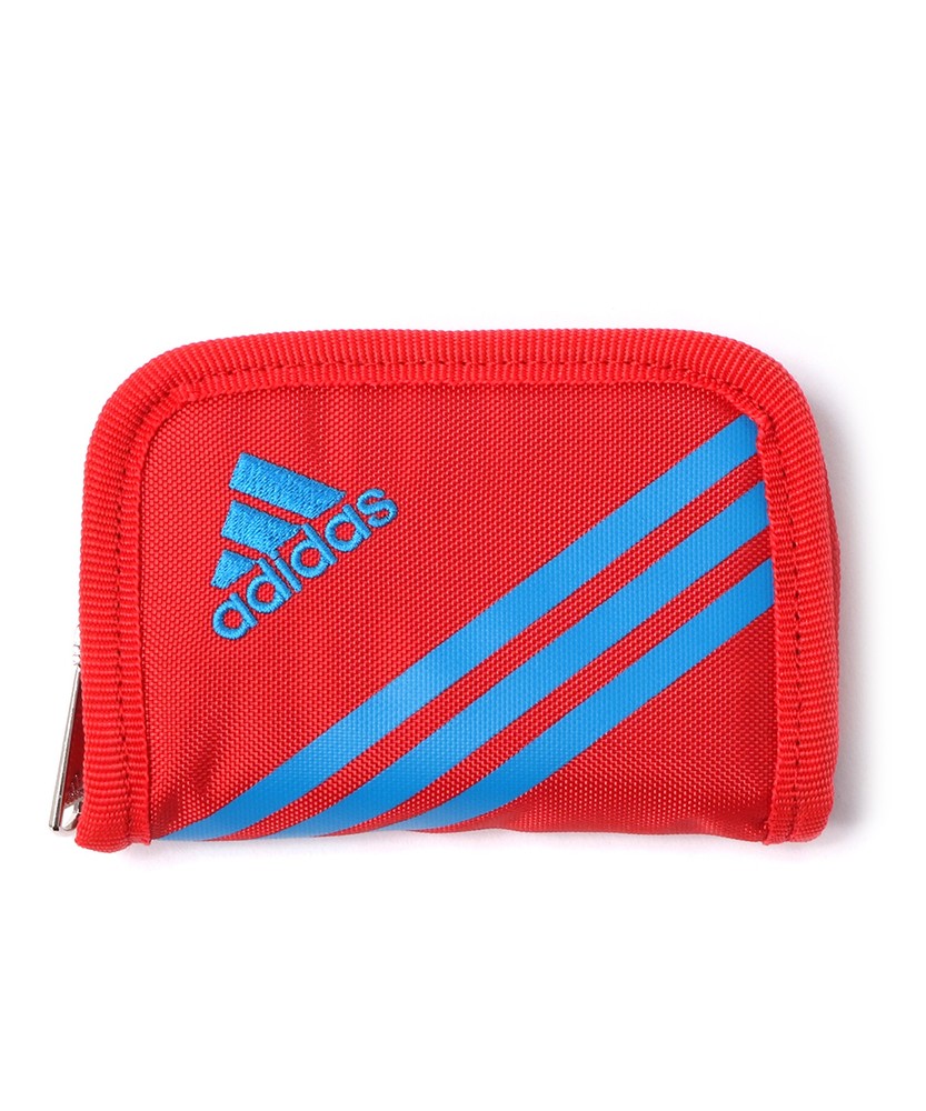 adidas リュエルコインケース キッズ レッド