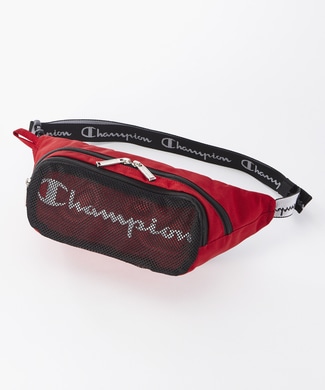 Champion ウエストバッグ キッズ レッド