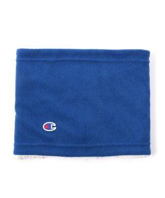 Champion ネックウォーマー キッズ ブルー