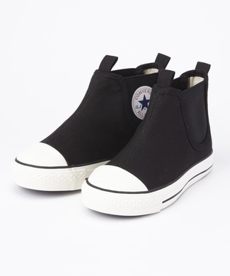 CONVERSE N サイドゴアハイカット キッズ ブラック