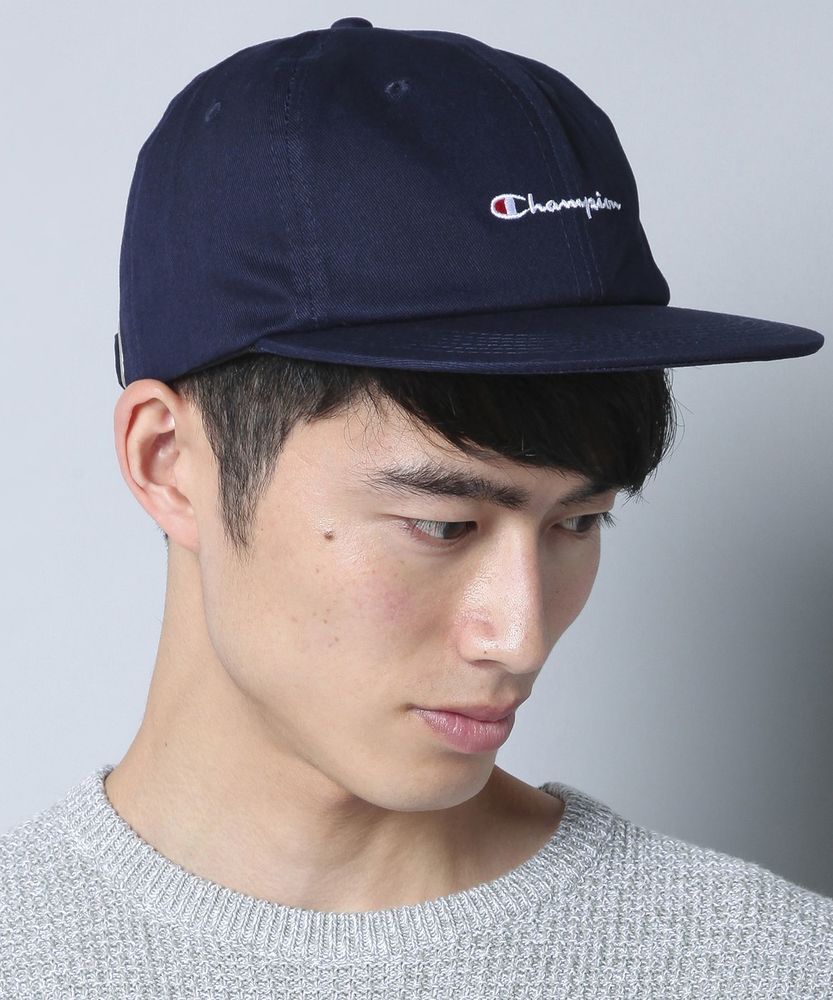 Champion ベースボールキャップ ネイビー
